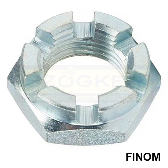KORONÁS ALACSONY ANYA M16*1.5 DIN 937 17H HG.