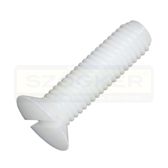 SFEH CSAVAR M6*16 SÜLLY.FEJ DIN 963 POLIAMID 6.6 IMPORT