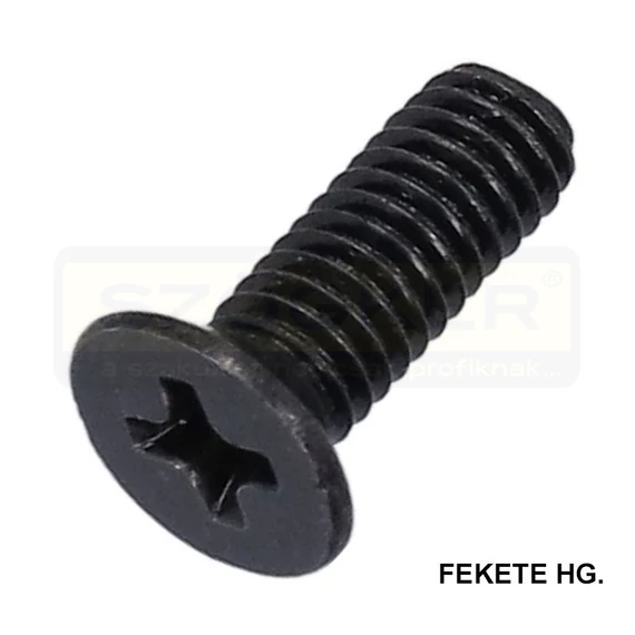 SFKH CSAVAR M3*8 (SÜLLY.FEJ) DIN 965 FEKETE HG. EGYEDI IMPORT
