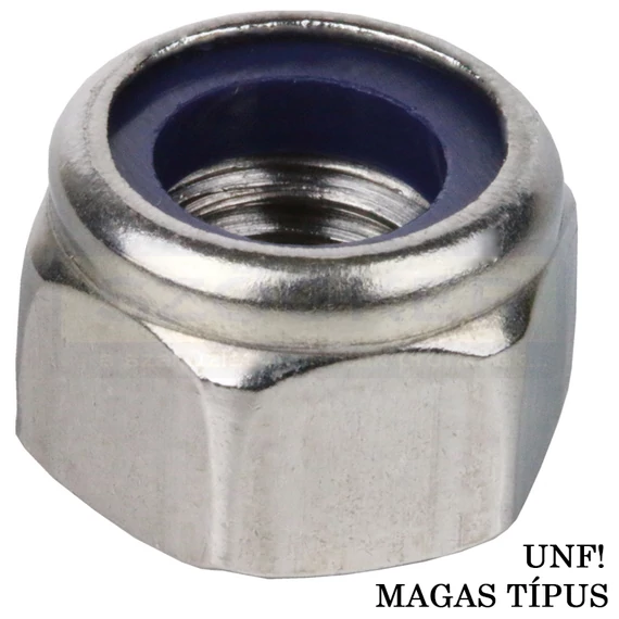 ÖNBIZT.ANYA MŰAG.BET. 7/16c DIN 982 UNF HG. MAGAS