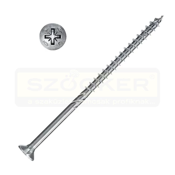 FISCHER 670430 FAFORGÁCSLAPCSAVAR SF D5.0*80 POWERFAST CZP HG. PZ RM