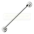 AMIG 5/6971 AJTÓHÚZÓ U ALAKÚ 600mm INOX CSILLOGÓ NAGY ROZETTÁVAL