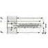 MUNGO 1100606 TIPLI ÜREGES TÉGLAFAL D06*060 ML HOSSZÚ NYLON