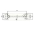 AMIG 6/14189 AJTÓKAPOCS-TALPAS D5/100mm SR. ELLENDARABBAL