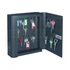 KULCSSZEKRÉNY 20db-os ZÁRT ANTRACIT 19cmx25cmx8cm BASI SK80-20 B21701020