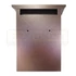 POSTALÁDA KÜLTÉRI ÁLLÓ 21*32cm ANTIK-BRONZ  LEVÉLMINTÁS MAGYAR