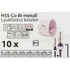 LYUKFŰRÉSZ KLT 10DB HSS-CO No2 22-76mm+2DB ADAPTER INOXHOZ IS IMPORT