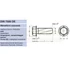 MENETNYOMÓ CSAVAR HLF M8*16 DIN 7500D HG. IMPORT