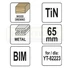YATO 34703 MERÜLŐFŰRÉSZ MULTIGÉPHEZ 65MM BIMETAL TIN