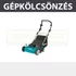 KÖLCSÖNZÉS GYEPSZELLŐZT. 1800W ELEKTR., KAUCIÓ: 50.000,- FT KÖLCSÖNZÉS MAKITA UV3600