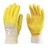 VÉDŐKESZTYŰ MÁRTOTT LATEX 10 SÁRGA,CSÚSZÁSBIZTOS COVERGUARD 3800