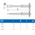 UNIOR 608499 BETONVÉSŐ LAPOS 350mm KÉZVÉDŐS 660/6AHS KÉK-FEKETE SZÍNŰ