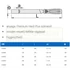UNIOR 613003 MŰHELYRESZELŐ FÉLKEREK 250mm-1 761HB (ELŐ DURVA) NYELEZETT