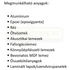 BOSCH 2608644389 KÖRFŰRÉSZTÁRCSA D190*30/54F. ALUMÍNIUMHOZ ECO
