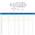 UNIOR 618682 DUGÓKULCS 1/4col 188/2 6p /03,2 6SZÖGŰ