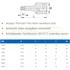 UNIOR 612876 DUGÓKULCS BEHAJTÓHEGY TORX 231/4ATX /45 1/2col LEVEGŐS