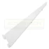AMIG 8100/8012 POLCTARTÓ KONZOL 37cm BIANCO-FEHÉR AL-FE KARMOKKAL