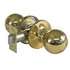 AMIG 611/12578 GOMBOS BEJÁRATI AJTÓZÁR 60mm CSILLOGÓ RÉZ CIL.-FORGATÓGOMB