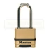 MASTERLOCK M175DLH - 175EURDLH LAKAT 50mm SZÁMKOMBINÁCIÓS ACÉL