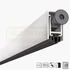 AJTÓKÜSZÖB AUTOMATA 830mm CCE.TREND ALU BEMARHATÓ MAESTRO ASTD830-A-1