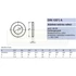 LAPOS ALÁTÉT STANDARD M12(D13) DIN 125A THG. IMPORT