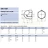 MAGAS ZÁRTANYA M03 DIN 1587 A2 INOX