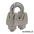 KÖTÉLSZORÍTÓ BILINCS D6 1/4c DIN 741 A4 SAVÁLLÓ U ALAKÚ IMPORT