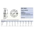 RUGÓS-VÉKONY ALÁTÉT M16 DIN 7980 HG. BK-HOZ IMPORT