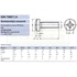 DFKH CSAVAR M2.5*16 (D FEJ) DIN 7985 HG. PH