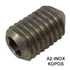 HERNYÓCSAVAR BK M4*20 DIN 914 A2 KÚPOS INOX