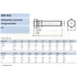 HLF CSAVAR M39*80 DIN 933-8.8 NAT. TM