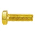 HLF CSAVAR M5*12 DIN 933 SÁRGARÉZ TM IMPORT