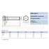 HLF CSAVAR M5*12 DIN 933 SÁRGARÉZ TM IMPORT
