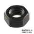 ANYA HATLAPÚ M8 DIN 934-8 FEKETE HG. EGYEDI IMPORT