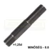 ÁSZOKCSAVAR M16*70 1.25d DIN 939-8.8 NAT. IMPORT