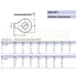 FÜLES ALÁTÉT M24(25) HOSSZÚF. DIN 93 NAT. IMPORT