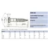 FACSAVAR LF D2.0*12 DIN 95 SÁRGARÉZ IMPORT